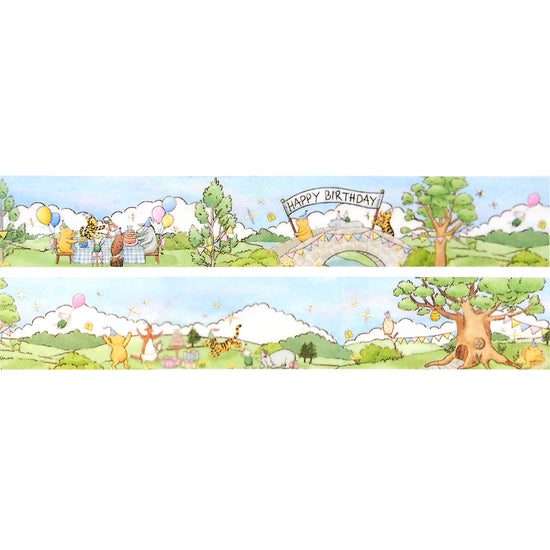 100 Acre Wood Celebration Landscape Passport set (15mm + light gold foil)