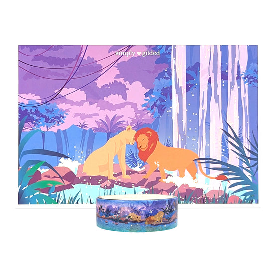 The Love Tonight Landscape Passport Set (15mm + silver holographic foil)
