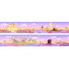 Arabian Nights Landscape Passport set (15mm + light gold foil / iridescent star overlay)