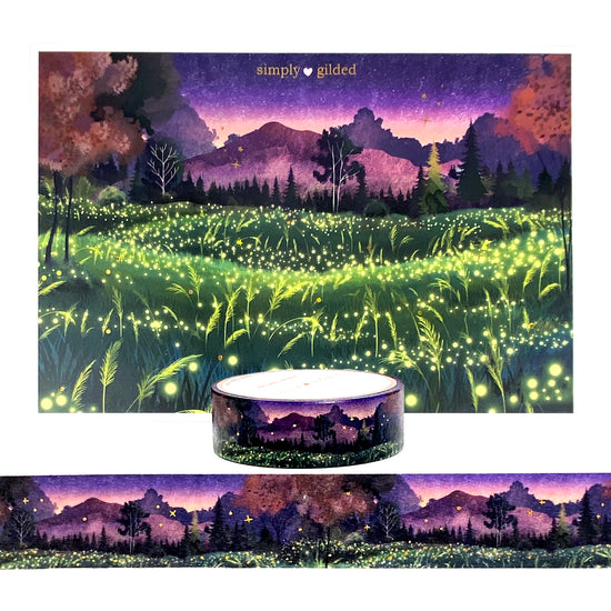 Fireflies Twilight Field Passport Set (15mm + light gold holographic foil)