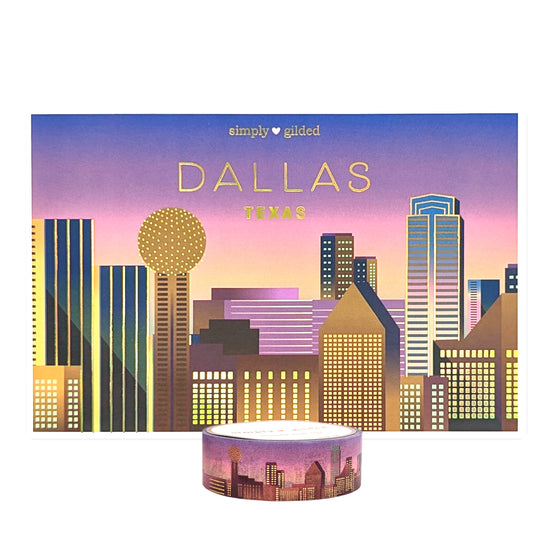 Dallas Passport Set (15mm + light gold holographic foil)