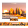 Rustic Fall Landscape Passport set (15mm + rose gold foil)