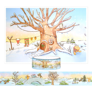 100 Acre Wood in Winter Landscape Passport set (15mm + silver foil)
