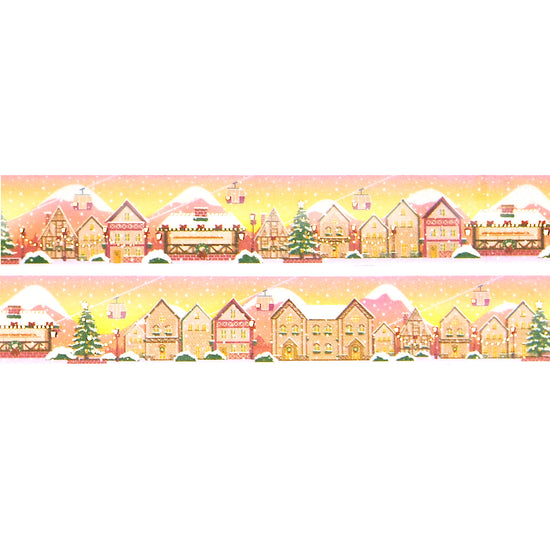 Alpine Blush Landscape Passport set (15mm + light gold foil)