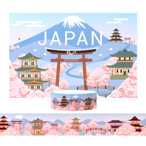 Japan Cherry Blossom Passport 2.0  Set (15mm + rose gold foil) - Restock