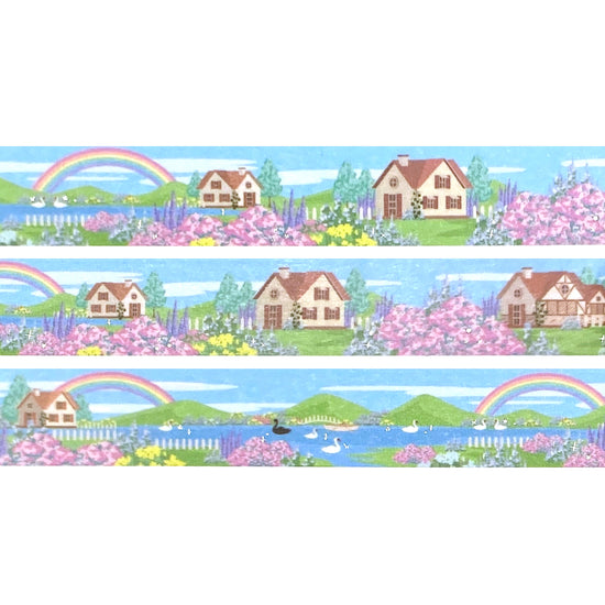 Spring Cottage Landscape Passport 2.0 set (15mm + silver foil)