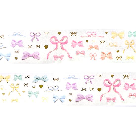 RainBOWS 2.0 PET tape (50mm + light gold foil)