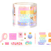 Stationery Lover PET tape (50mm + light gold foil)