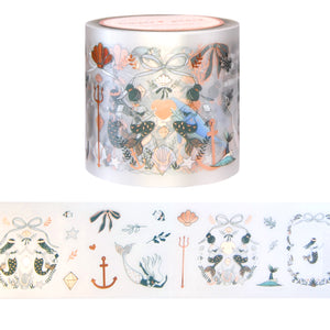 Sea Siren PET tape (50mm + rose gold foil)