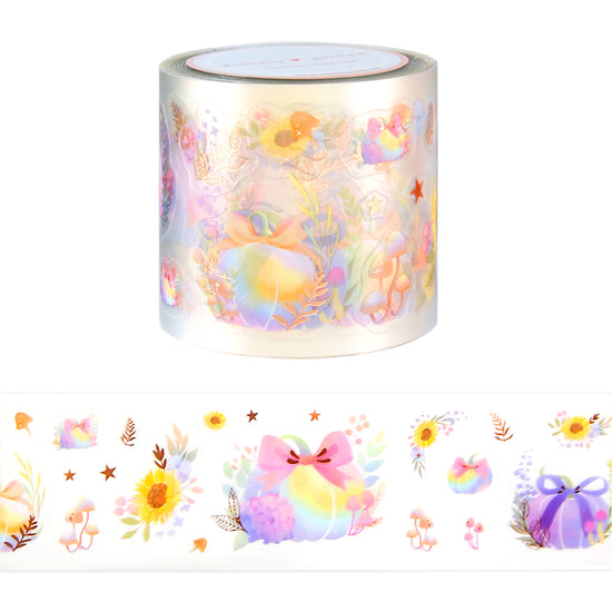 Fabulous Fall PET tape (50mm + rose gold foil)