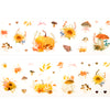 Magical Fall PET tape (50mm + rose gold foil)