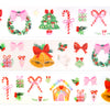 Very Merry PET tape (50mm + light gold foil)