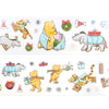 100 Acre Wood in Winter PET tape (50mm + silver foil)