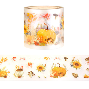 Magical Fall PET tape (50mm + light gold foil)