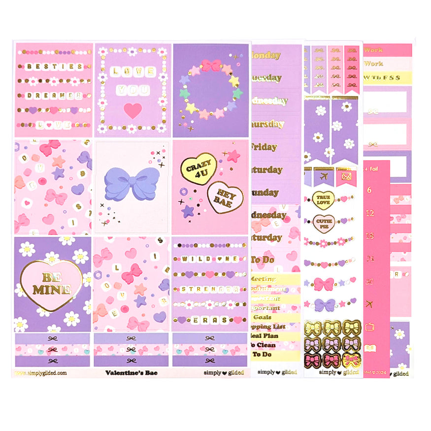 Gold Foil Circles Printable Planner Stickers