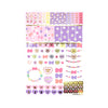 Valentine's Bae Luxe Sticker Kit + date dots (light gold foil)