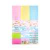 Sakura Kite Luxe Sticker Kit + date dots (rose gold foil)