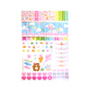 Sakura Kite Luxe Sticker Kit + date dots (rose gold foil)
