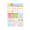 Sakura Kite Luxe Sticker Kit + date dots (rose gold foil)