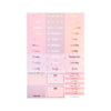 Stationery Love Luxe Sticker Kit  (rose gold foil)