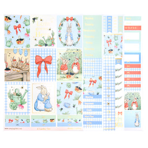 Garden Tale Luxe Sticker Kit + date dots (light gold foil)