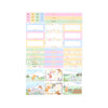 100 Acre Wood in Spring Luxe Sticker Kit + date dots (light gold foil)