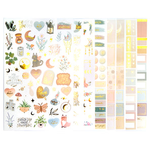 BLOOM x SIMPLY GILDED Luxe Sticker Kit Pack