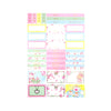 High Tea with Juni Luxe Sticker Kit + date dots (light gold foil)