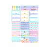 Candy Kingdom Luxe Sticker Kit + date dots (light gold foil)