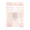 Birthday Wishes Luxe Sticker Kit (rose gold foil)