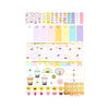 Summer Boba Groove Luxe Sticker Kit + date dots (light gold holographic foil)