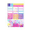 Soda Pop Luxe Sticker Kit + date dots (silver holographic foil)