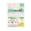 Camp Sunrise Luxe Sticker kit + date dots (light gold holographic foil)