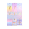 Fabulous Fall Luxe Sticker Kit + date dots (rose gold foil)