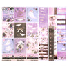 Floral Halloween Luxe Sticker Kit + date dots (rose gold foil)