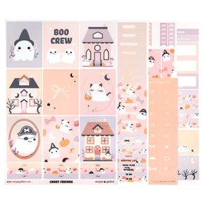 Ghost Friends Luxe Sticker Kit + date dots (rose gold foil)
