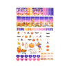 100 Acre Wood Halloween Luxe Sticker Kit (light gold foil)