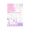 Ghoul Dessert Luxe Sticker Kit + date dots (light purple foil) - oops