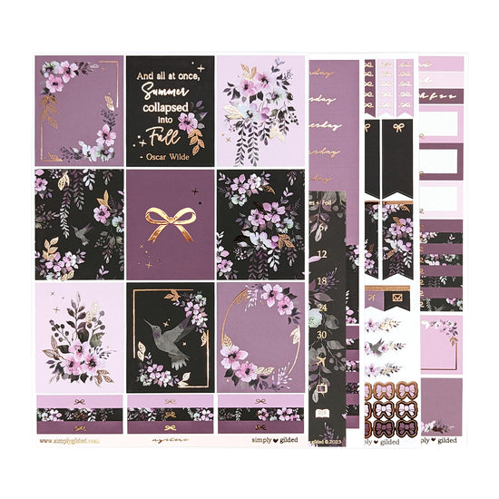 Mystere Luxe Sticker Kit & Date Dots (rose gold foil)