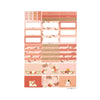 The Purrrfect Book Luxe Sticker Kit + date dots (rose gold foil)