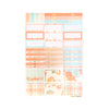 Give Thanks Luxe Sticker Kit + date dots (light gold foil)