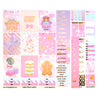 Christmas Candy Luxe Sticker Kit + date dots (light gold foil)