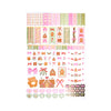 Sweet Gingerbread Luxe Sticker Kit (light gold foil)