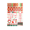 Home for the Holidays Luxe Sticker Kit + date dots (light gold foil)