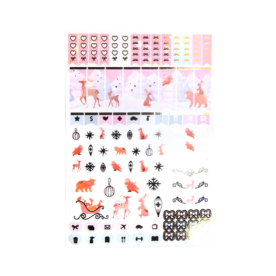 Festive Forest Luxe Sticker Kit + date dots (you pick)