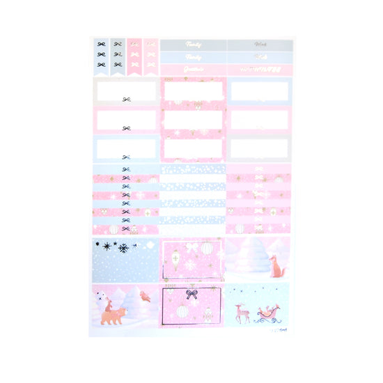 Festive Forest Luxe Sticker Kit + date dots (you pick)