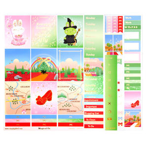 Magical Oz Luxe Sticker Kit + date dots (light gold foil)