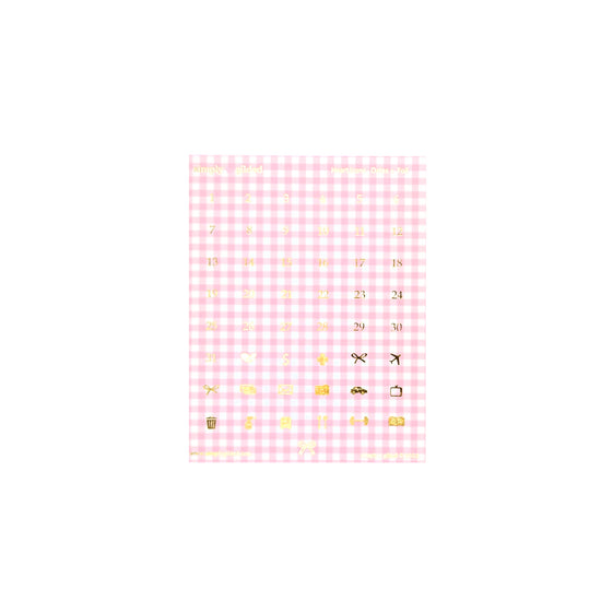 Strawberry Fields Juniper Luxe Sticker Kit + date dots (light gold foil)