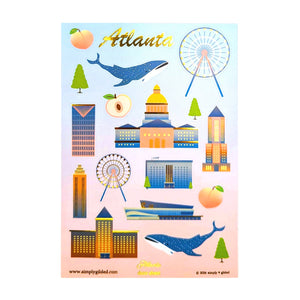 Atlanta (Deco Sheet + light gold foil)