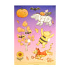 100 Acre Wood Halloween Deco Stickers (light gold foil) (you pick)